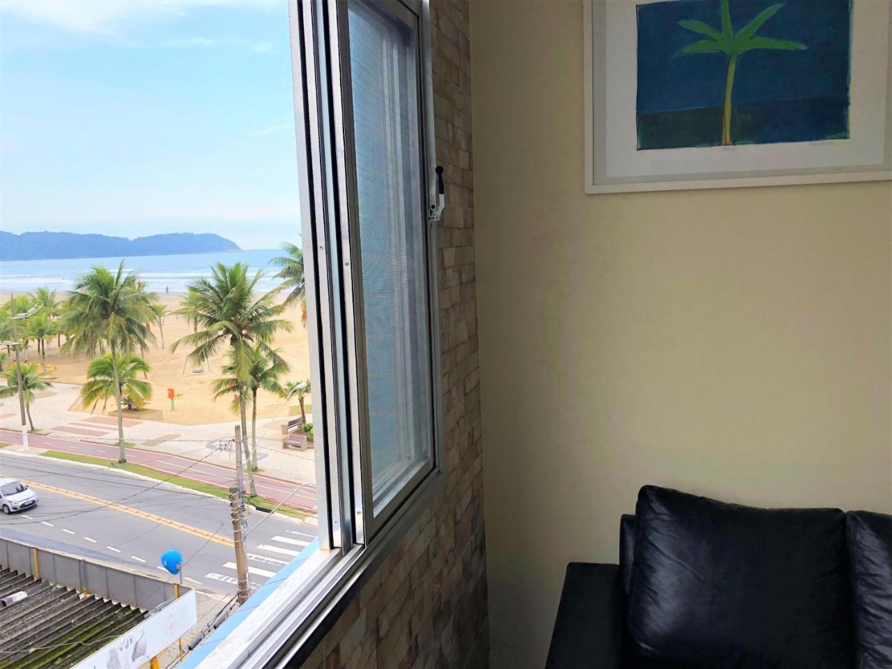 Apto Frente Ao Mar Com Vista Maravilhosa Apartment Praia Grande  Exterior photo